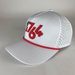 1764 Mens White Rope Golfer Snapback Hat